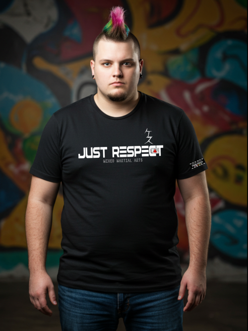 Camiseta Masculina "Just Respect MMA" - Edição Atleta