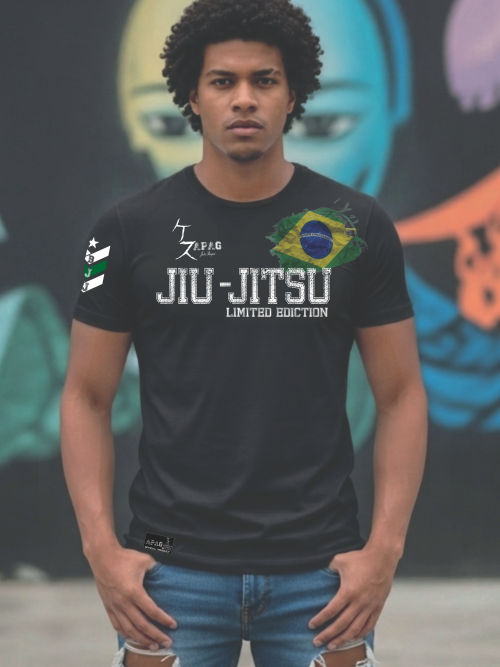 CAMISETA JIU-JITSU LIMITED EDITION BRASIL - APAG
