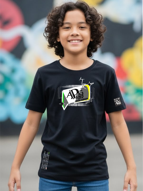 Camiseta Infantil ADG Just Respect Circle