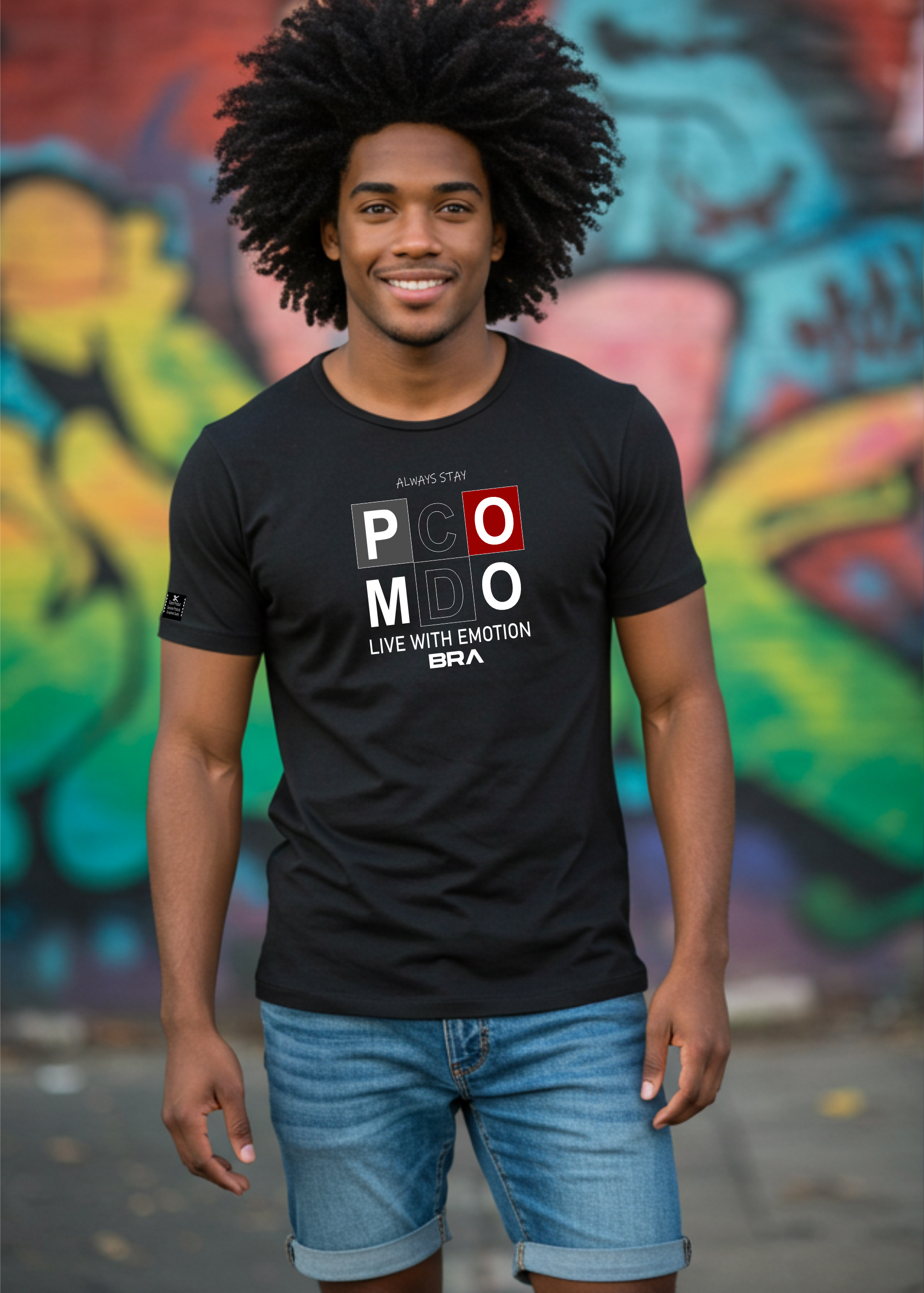 Camiseta Masculina ALWAYS STAY PCMO